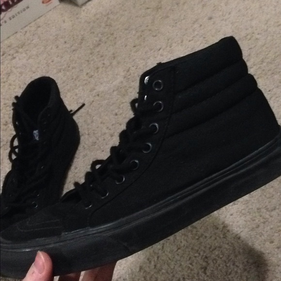 vans sk8 hi black womens